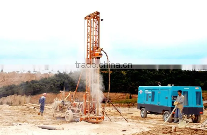 Different rods available high quality portable water well drilling rigs for sale