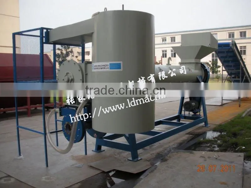 PET bottle label remover machine