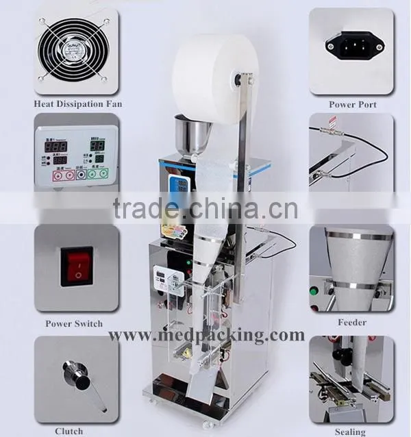2-99g Automatic Powder and Kernel Bag Packing Machine