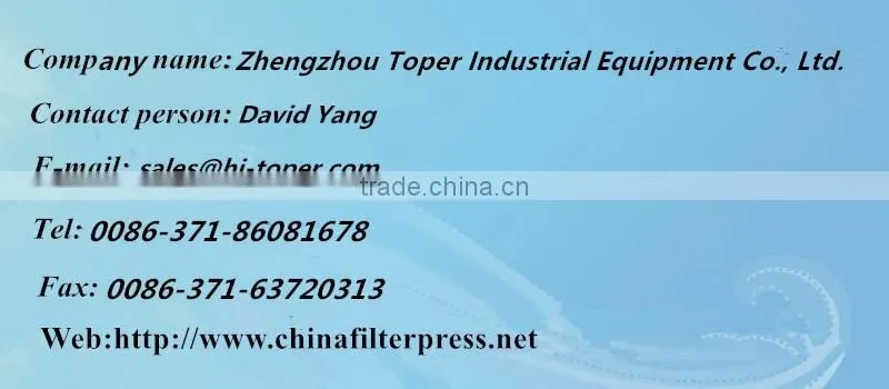 Small high quality hydraulic compress filter press easy operation