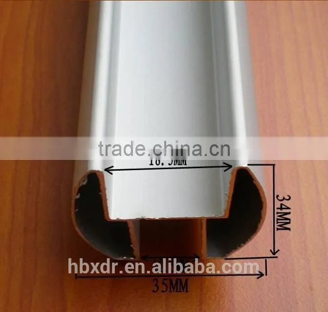 high quality silver white Bathroom Partition toilet partition Aluminium Profile