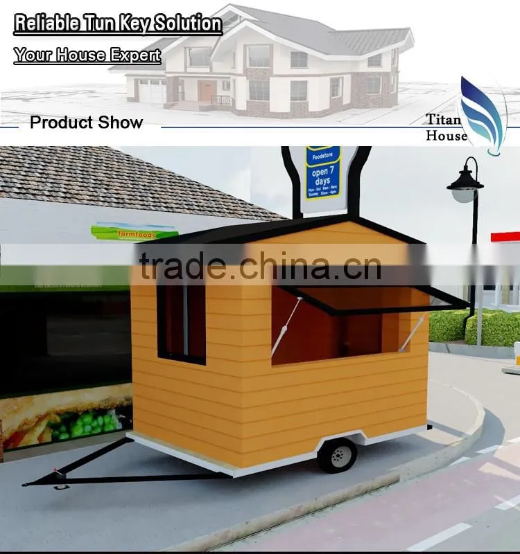 Australia Standard Prefabricated Small Trailer House