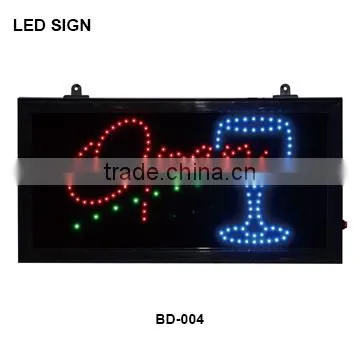 outdoor hot sale display led open sign BD-075