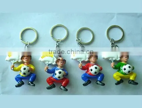 Frog shaped key chains for promotion gifts