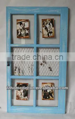 multi frame With metal mesh for jewelry holder window shaped