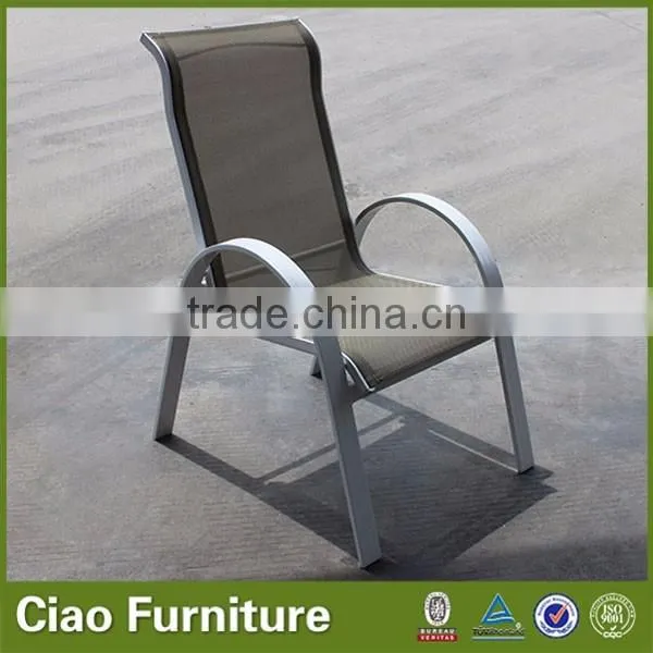 Best Quality Textlin Fabric Outdoor Dining Chair