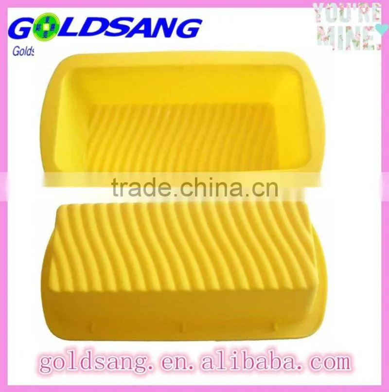 2014 christmas silicone loaf cake baking pans