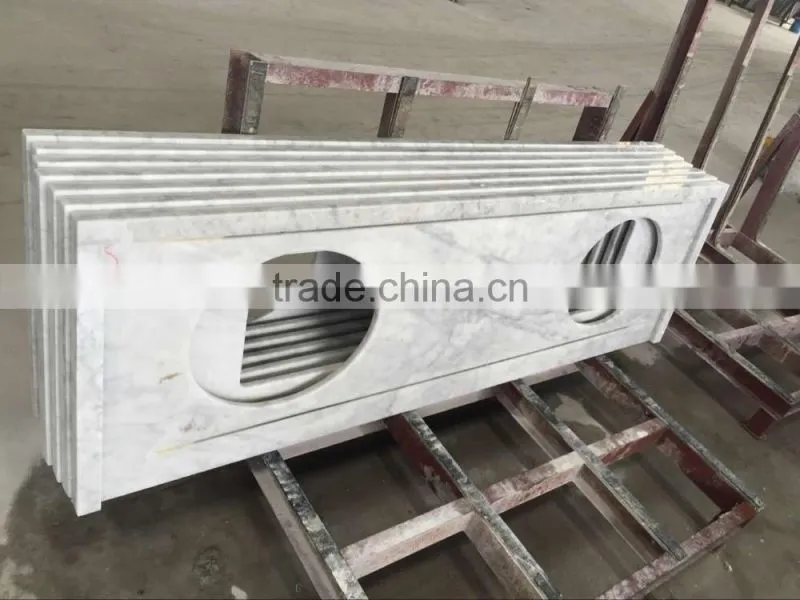 2017 New cheap Hot sale white Carrara White Countertop Marble countertop