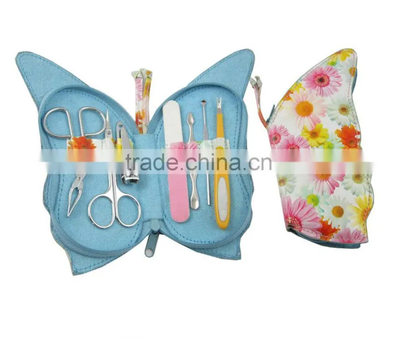 Popular Butterfly Shape Pouch Professional Manicure Tool