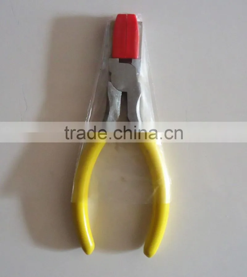 Nylon Insert Plastic Jaw Pliers , Jewelry Pliers Tools
