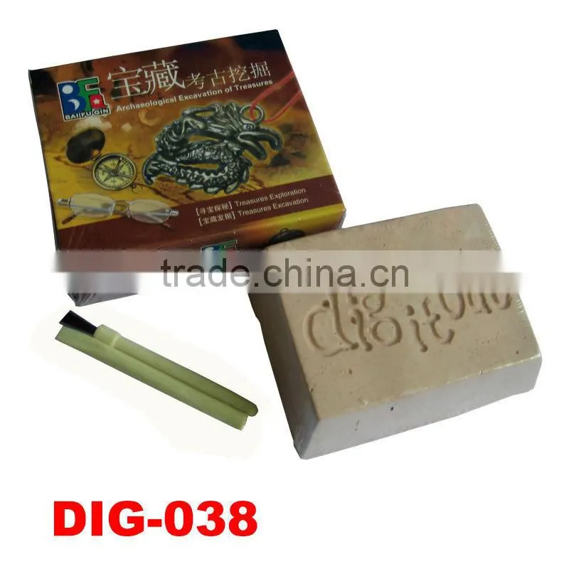 Educational Dinosaur Excavation Kit Toy For Kids