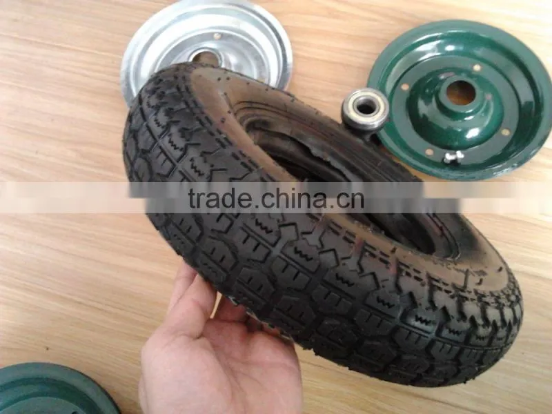 Pneumatic rubber wheel 3.50-7 for Turkey market