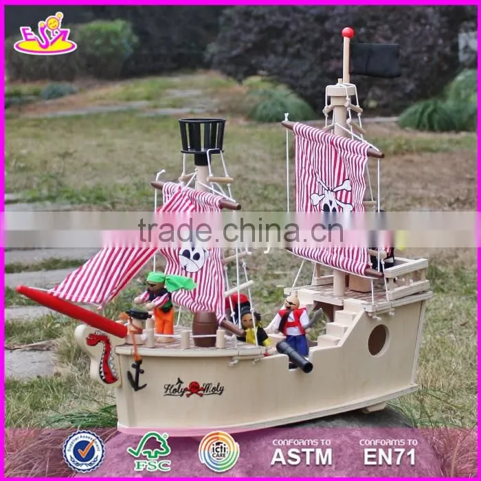 2017 new design build kit wooden airplane toy funny kids wooden airplane toy best design children wooden airplane toy W03B064