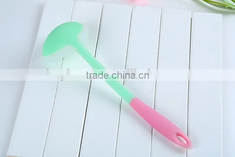 Function soup ladle cooking silicone soup ladle