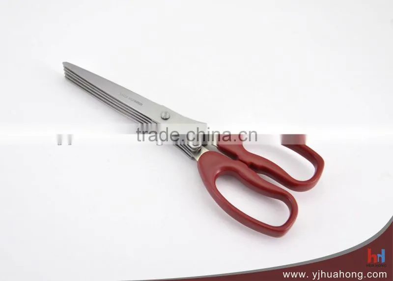 5 Blades Multi Purpose Kitchen Scissors,Herb Cutting Scissors,Multi Blade Scissors