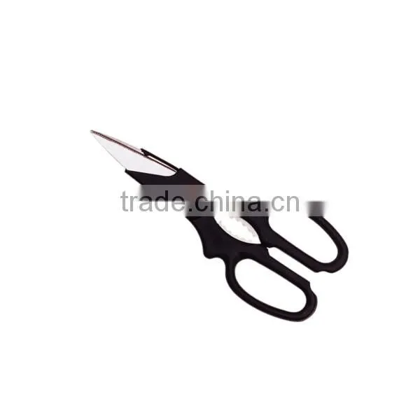 B1990 heavy duty checkered stainless steel kitchen scissors