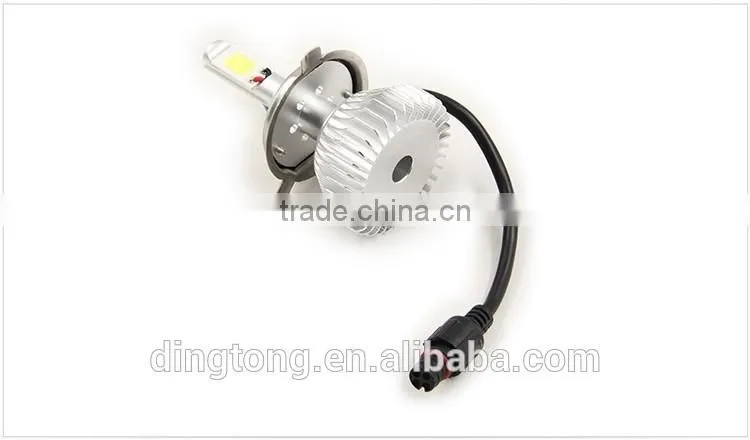 Toptree led auto headlight h4 led high low beam car headlight conversion kit 40w