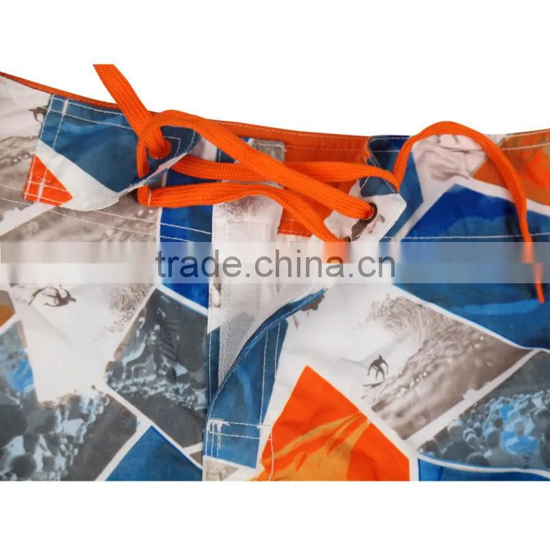 New product popular waterproof 2016 beach shorts for men