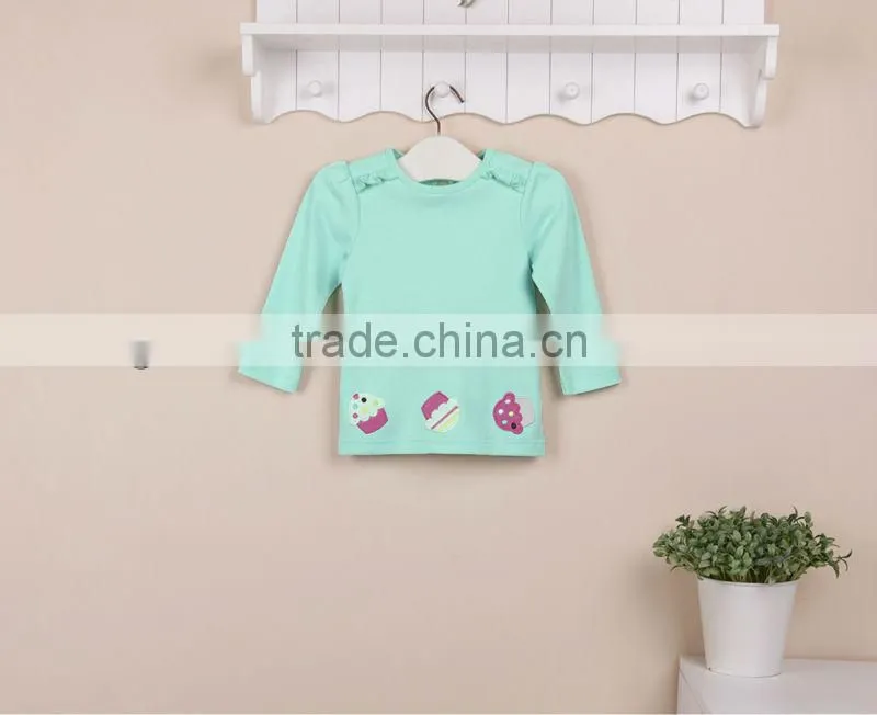 2013 Autumn baby clothes 100% cotton t-shirt long