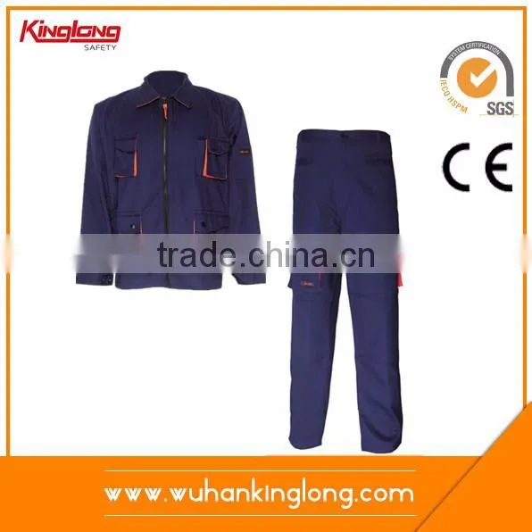 Labour suit china supplier top selling pant shirt new style