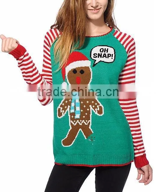 2016 ladies Holiday Sweater women ugly christmas sweater