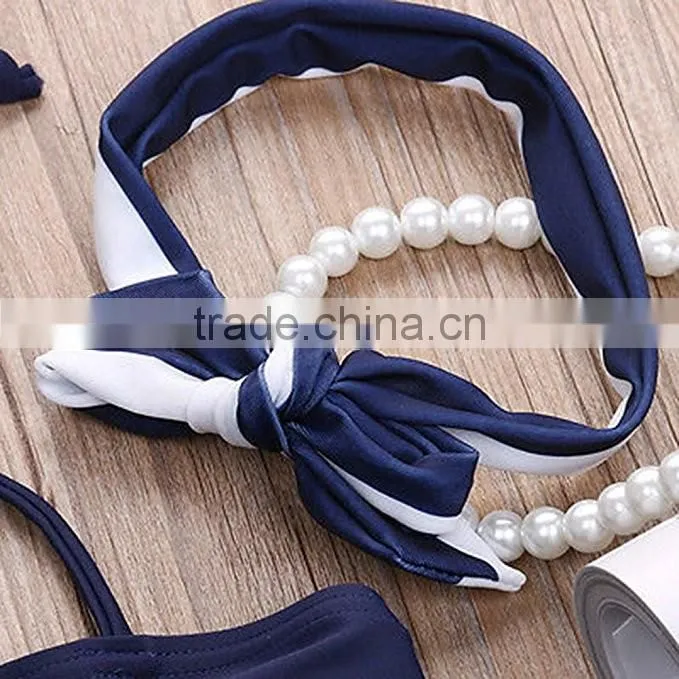 Wholesale alibaba baby girl swimsuit navy design innovative products ideas from China
