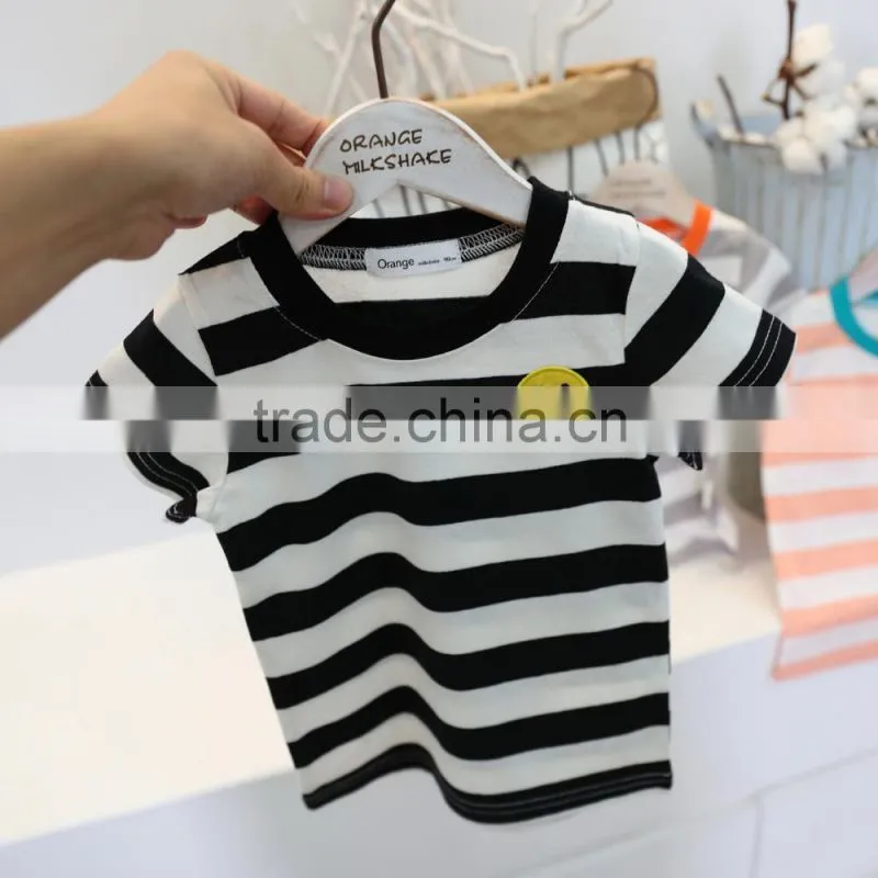 Hot sells 100%Cotton Kids T Shirts children's wear wholesale children's boutique clothing