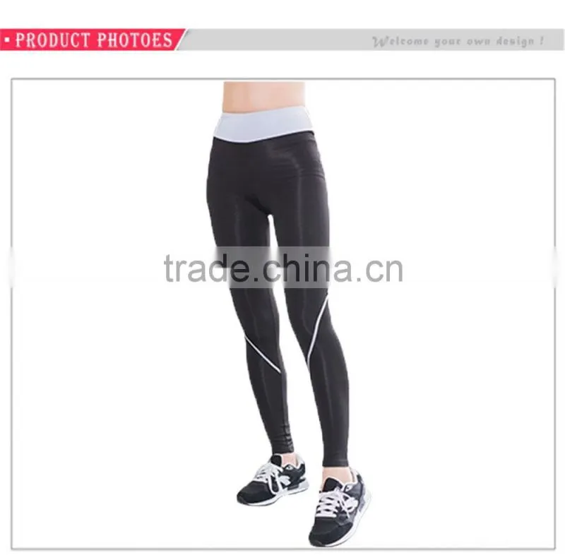 Hot Sale Yoga Fitness Activewear Blank Breathable Leggings For Girls