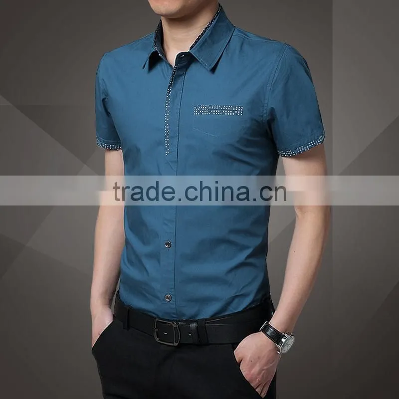 2015 wholesale alibaba latest shirt designs for men