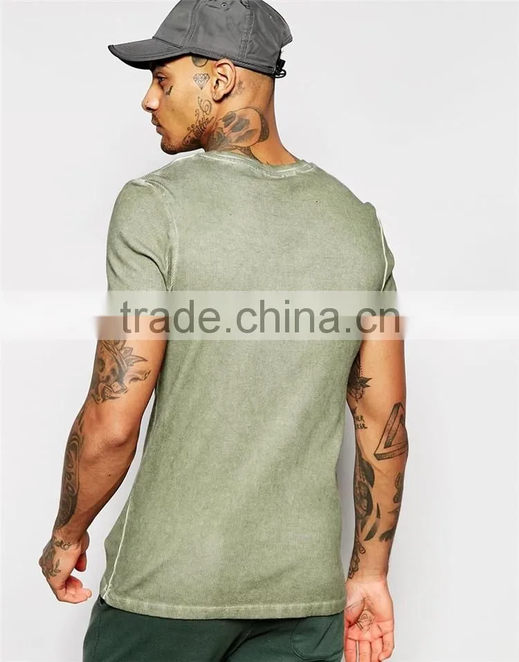 2017 Summer Casual Guangzhou Shandao OEM 180g Cotton Spandex Short Sleeve Round Neck CustomT Shirt