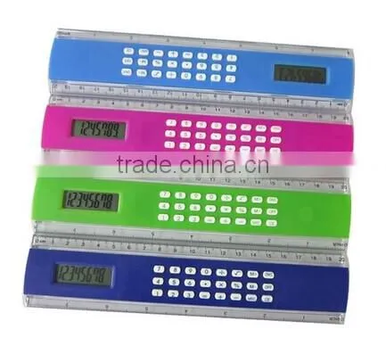 Customized ruler calculator 2 IN 1 promotion calculator