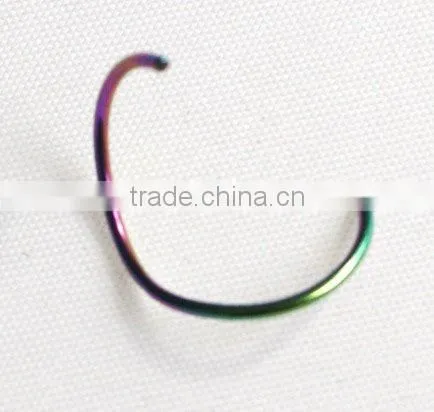 Full Annealed Captive Ring ,body piercing jewelry
