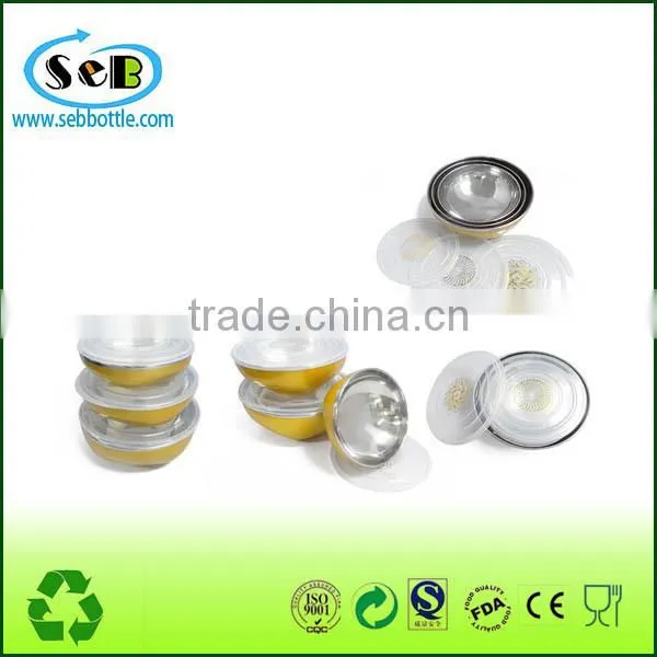 Round stainless steel thermal lunch box vacuum lunch box