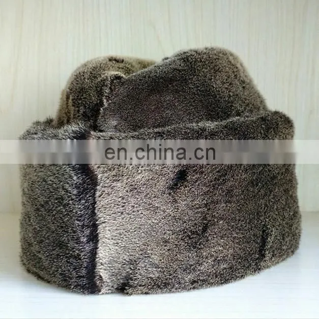 sealskin round cap fur hat in winter for men in karachi for American style