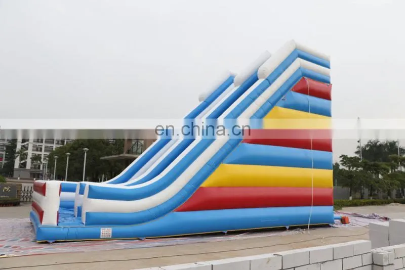 Popular bouncy castle inflatable slide water park equipment with high quality