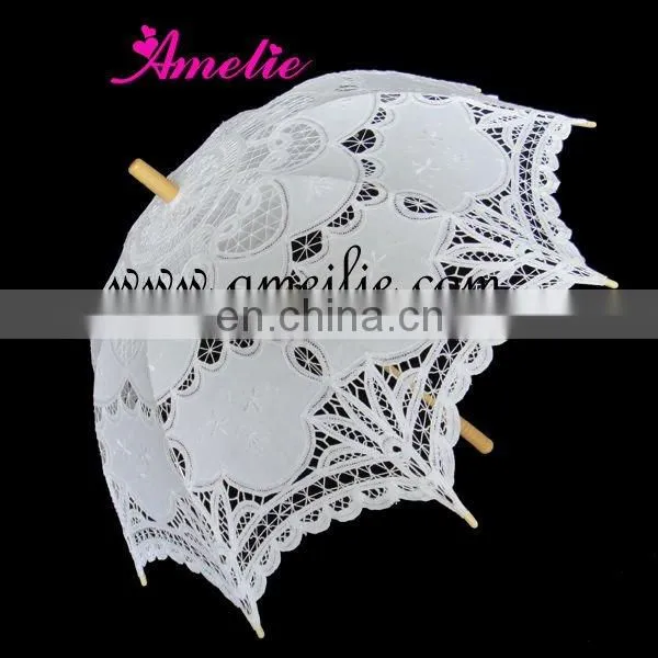 Spring Free Promotion home use white parasol