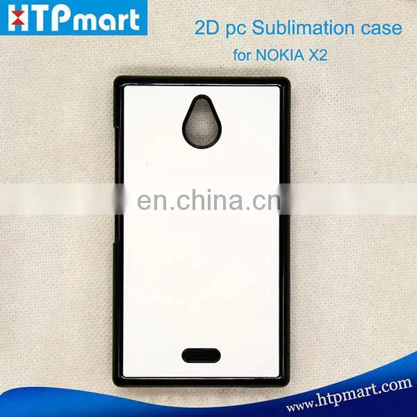 2D pc blank sublimation phone case mobile phone cover for nokia x2-01