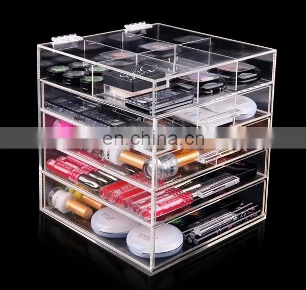 Useful and factory price acrylic cosmetic box