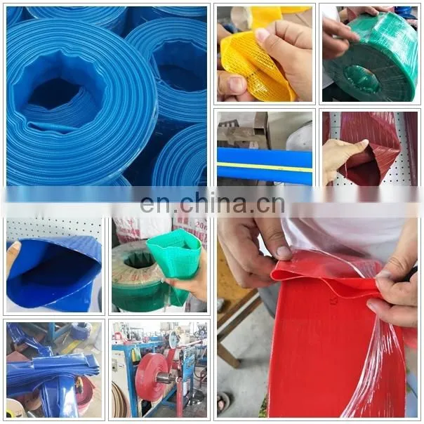 Plastic PVC 300mm High Pressure Irrigation Layflat Hose