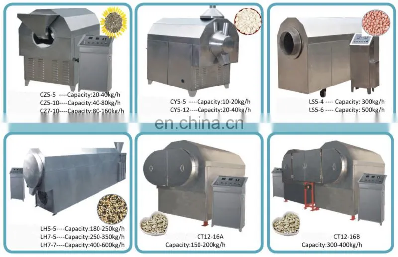 Lower price sunflower seeds drying machine/groundnut roaster machine