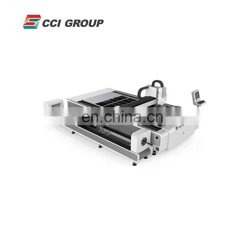 Good quality sublimation laser sheet cutting machine for laser metal and no metal with CE