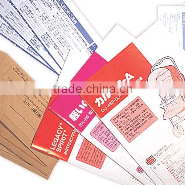 Customized Design Printing Service Promotion Instruction Booklet Catalog Leaflet Flyer Brochure Book Printing