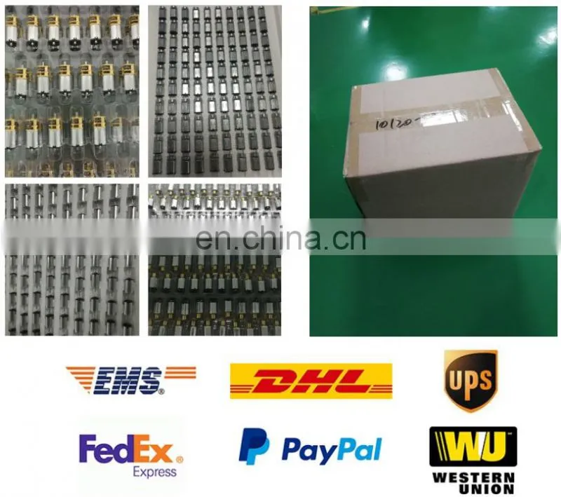 Low noise 130PAZ 10000rpm 3.7v micro brush toys motor with eccentric head