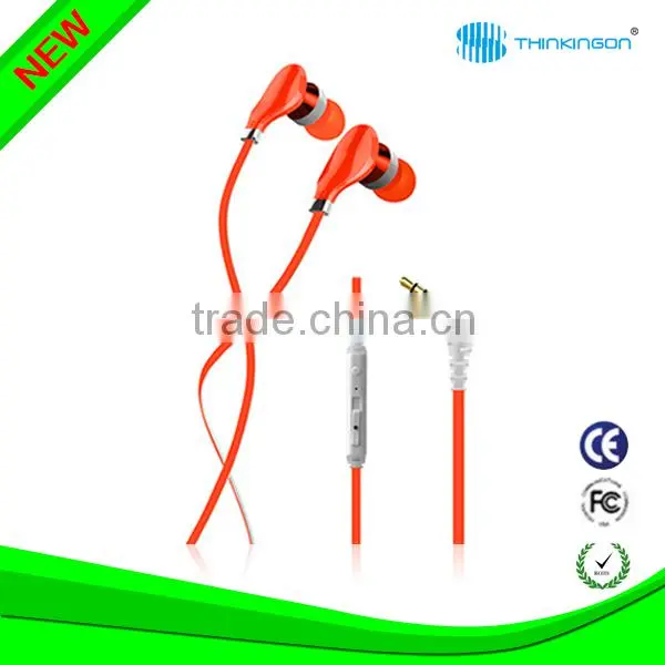 3.5mm good quality metal earbuds earphones with super bass sound