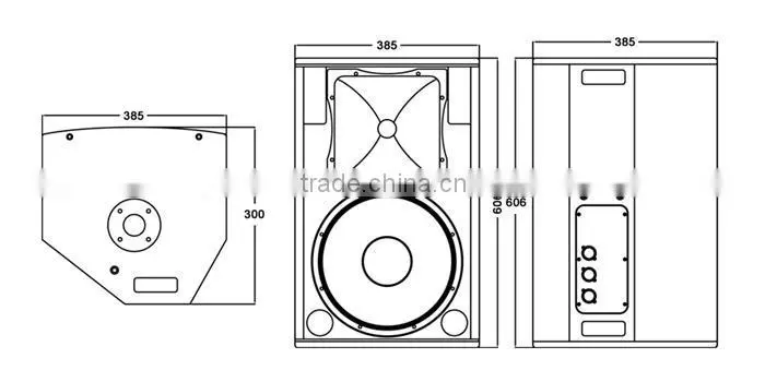 RF-22TT+, trade assurance, 12 inch neodymium loudspeaker, stage monitor speaker