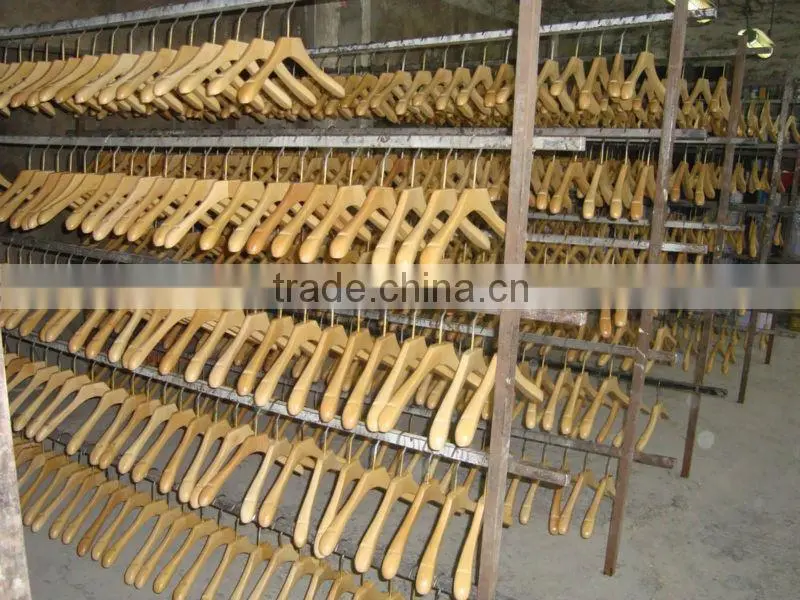NK01 natural metal hanger laminated baby hanger