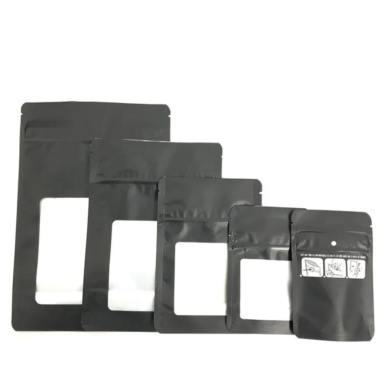 custom printed food mini colored zip lock aluminium moisture barrier bag