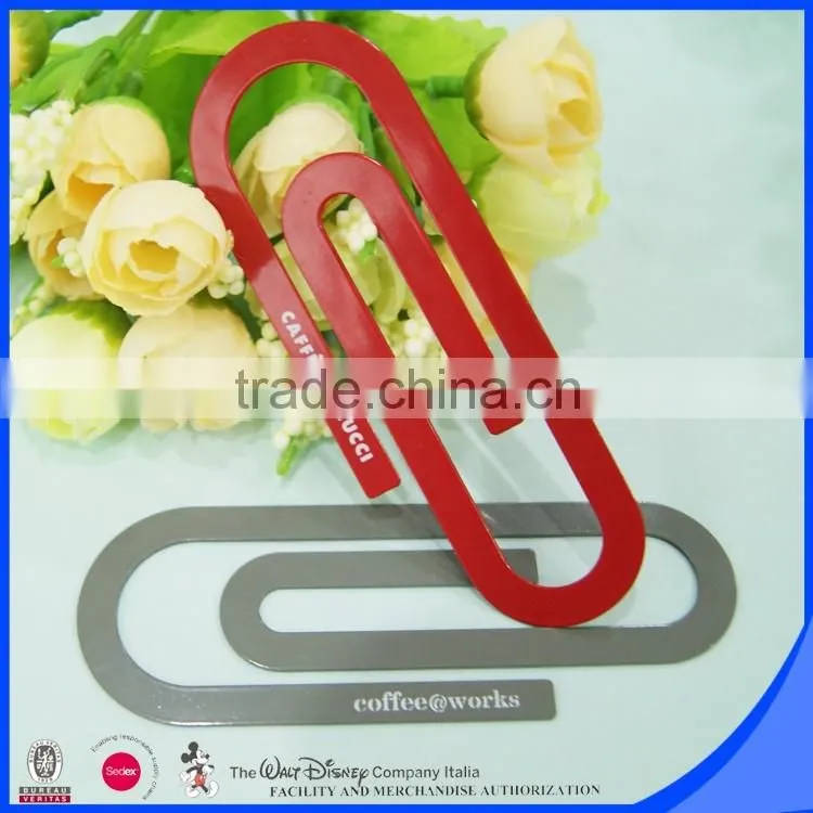 Customized business gift stamping bookmark