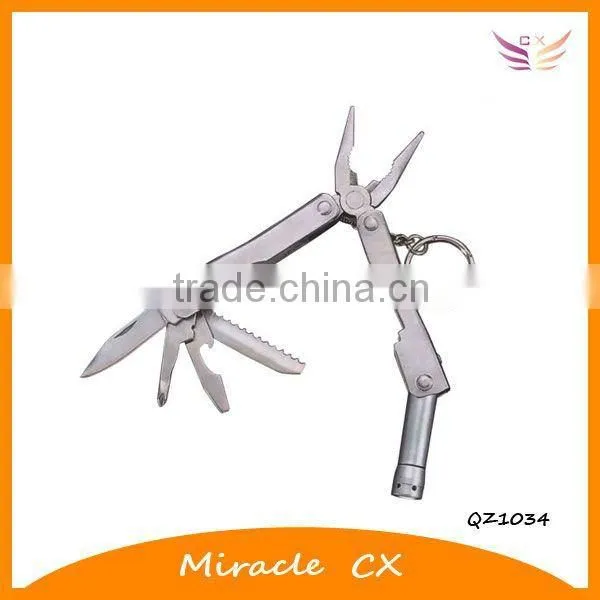 Black handle with hole mini multi plier