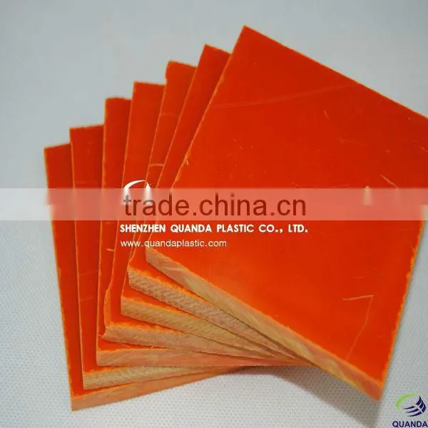 orange phenolic laminated bakelite sheet